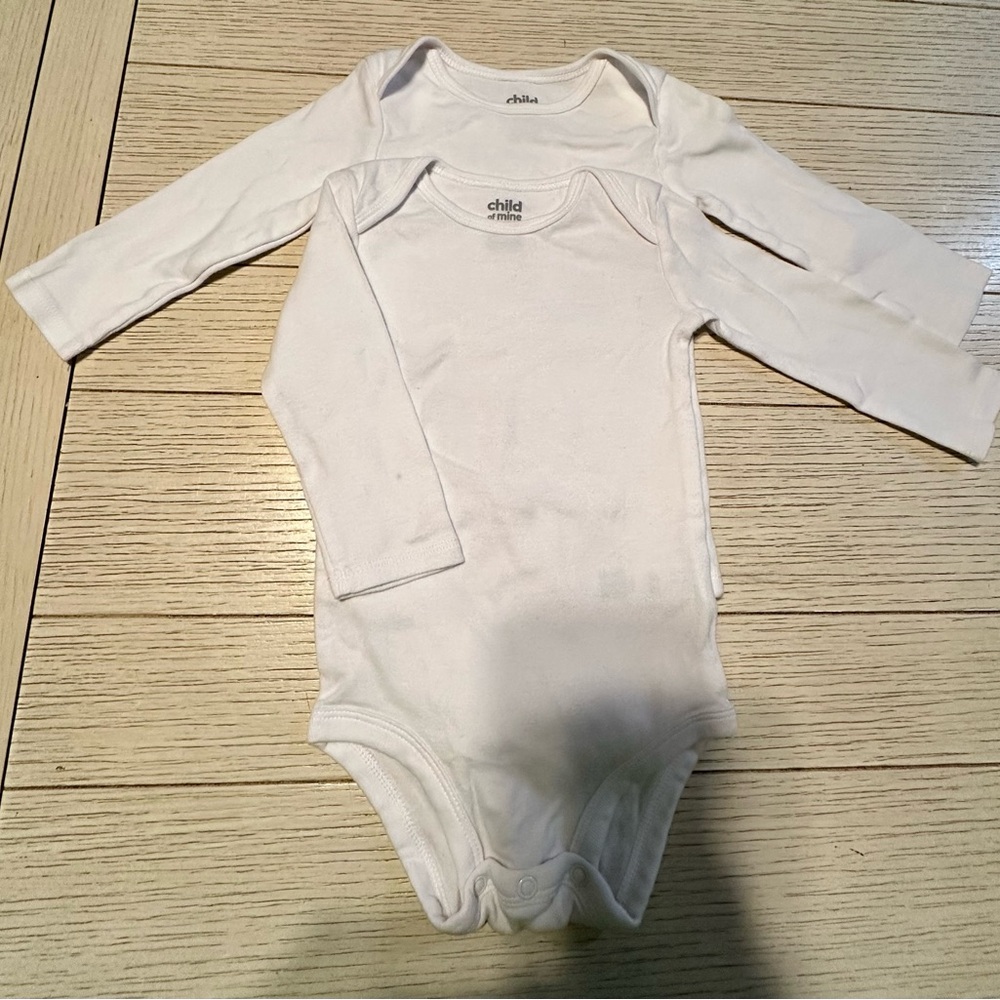 NWOT Child of mine long sleeve onesies